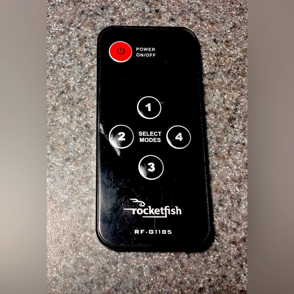 Genuine Rocketfish 4 Port HDMI Switchbox Remote Control RF-G1185 REMOTE ONLY